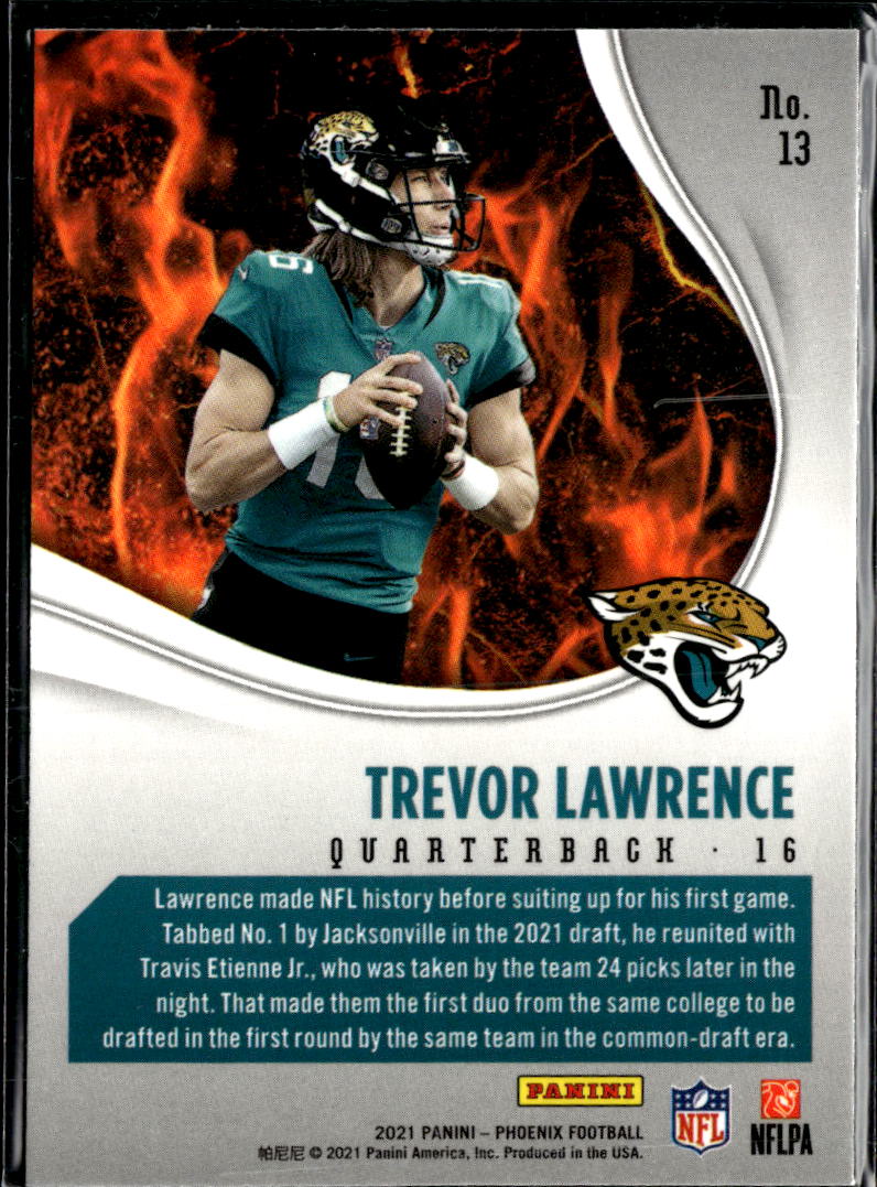 Trevor Lawrence 2021 Phoenix Heat Wave Rookie RC Jacksonville Jaguars