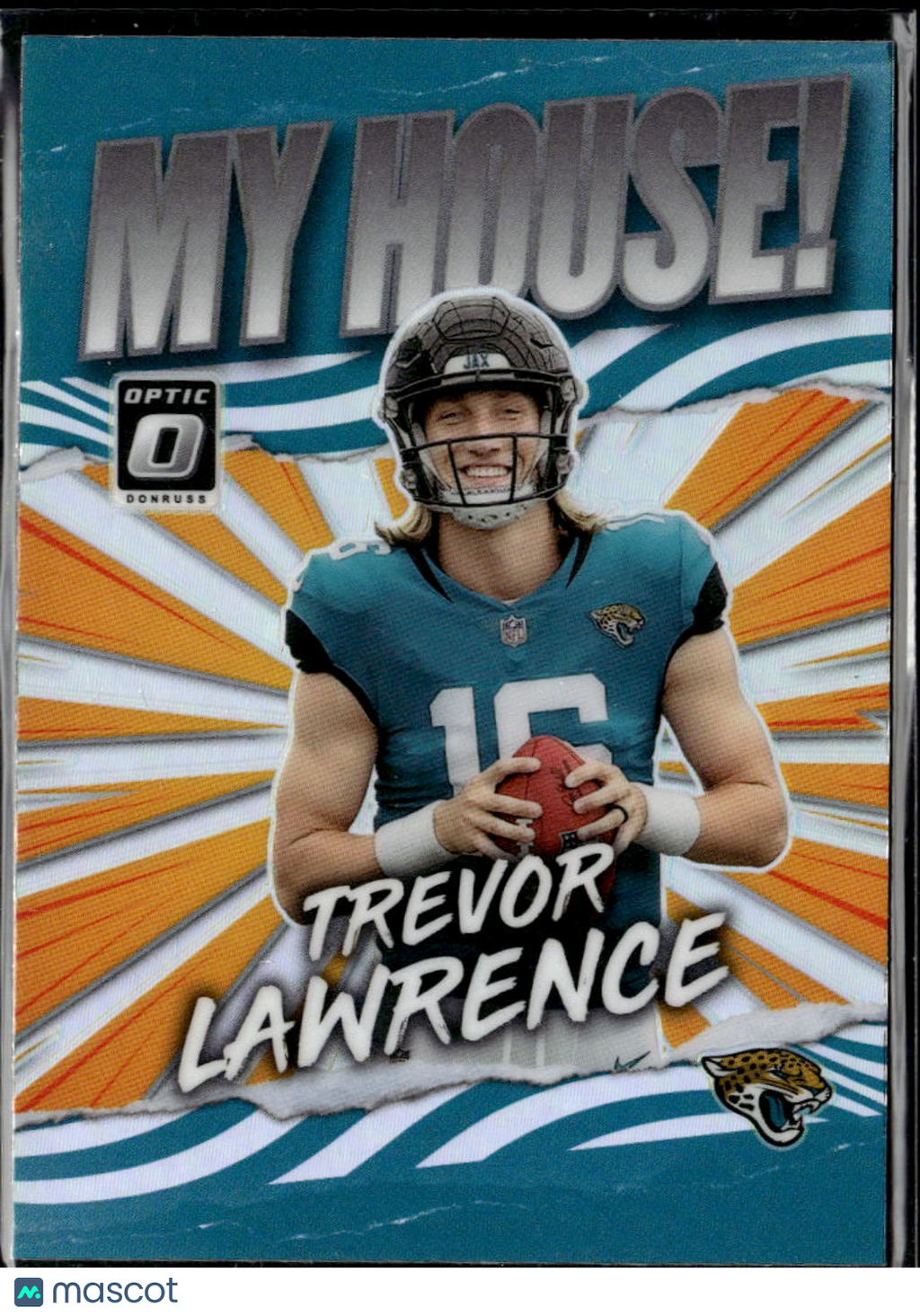 Trevor Lawrence 2021 Optic My House! RC Rookie Jacksonville Jaguars
