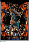 Jalen Duren 2023 Select RC Rookie Orange Prizm Detroit Pistons