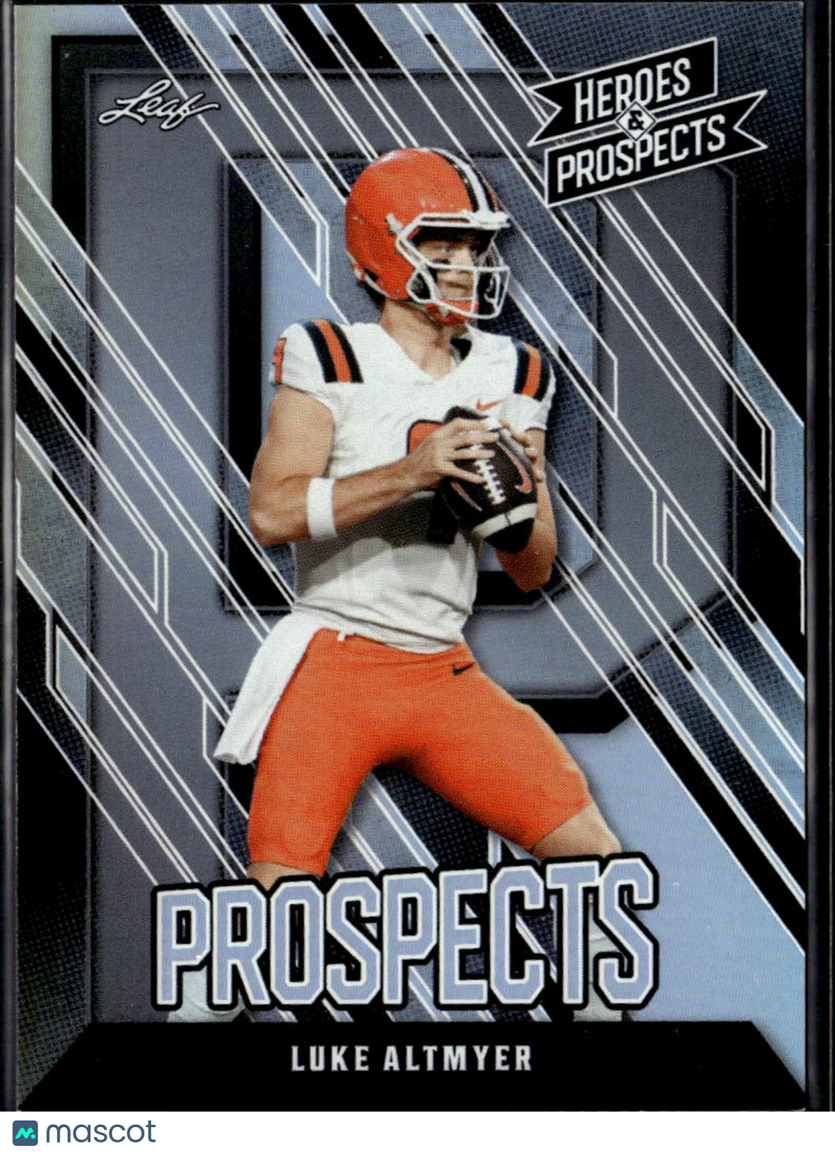 Luke Altmyer 2024 Leaf Heroes & Prospects Rookie RC Illinois /199
