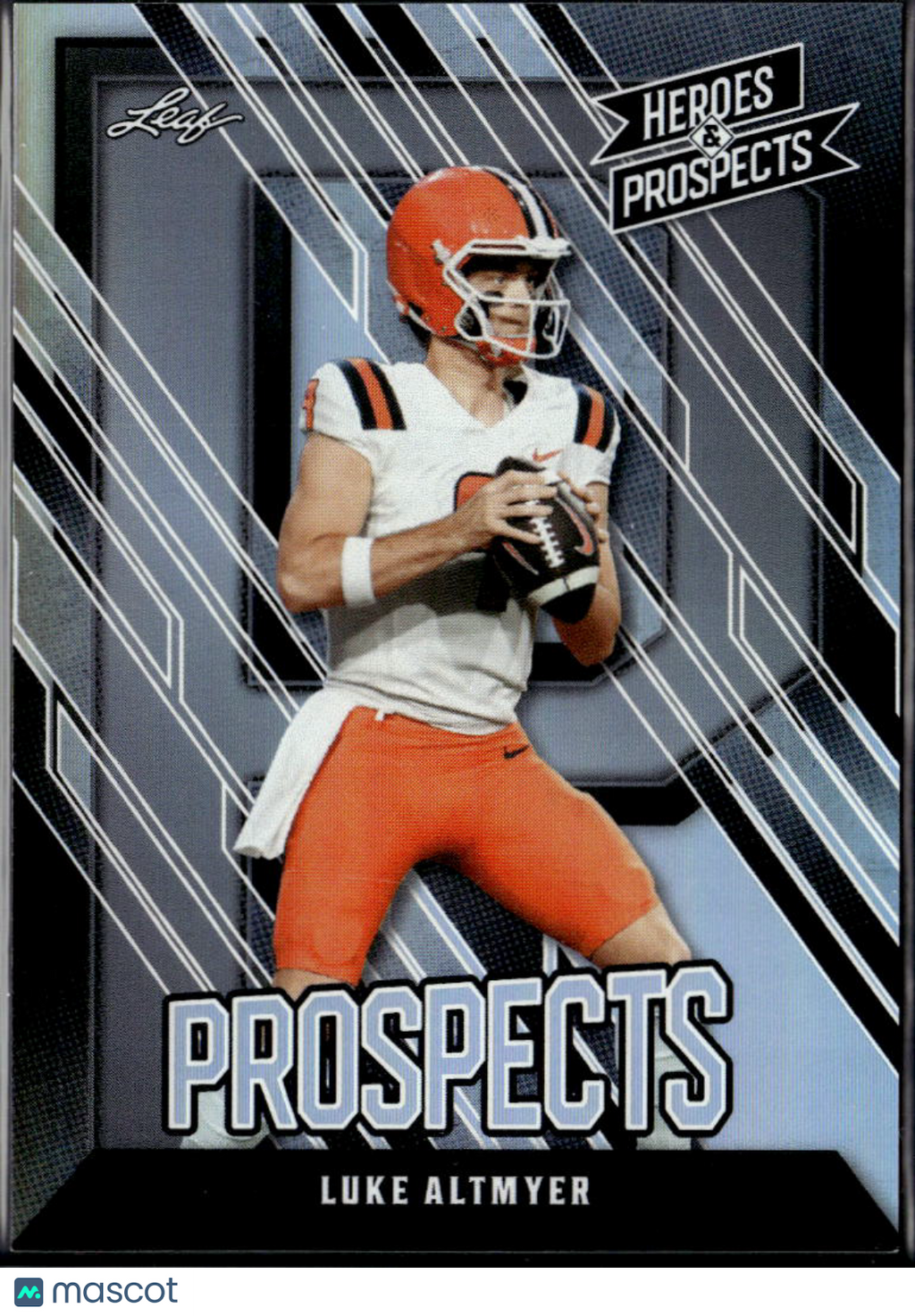 Luke Altmyer 2024 Leaf Heroes & Prospects Rookie RC Illinois /199