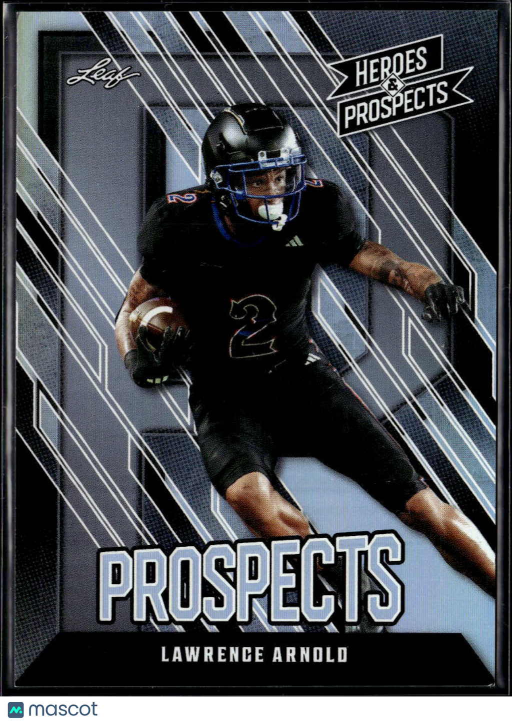 Lawrence Arnold 2024 Leaf Heroes & Prospects /199 Kansas Jayhawks