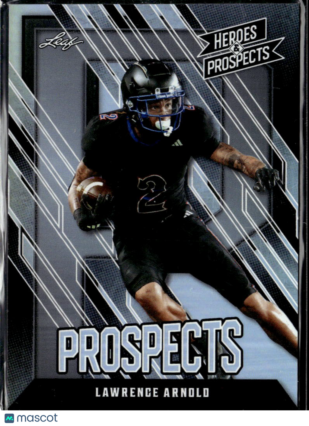 Lawrence Arnold 2024 Leaf Heroes & Prospects /199 Kansas Jayhawks