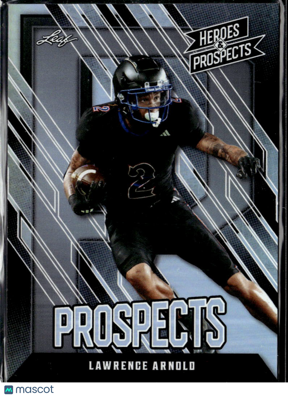 Lawrence Arnold 2024 Leaf Heroes & Prospects /199 Kansas Jayhawks