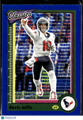 Davis Mills 2022 Panini Classics Blue 60/125 Houston Texans
