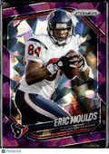 Eric Moulds 2025 Panini Prizm Purple Ice /225 Houston Texans