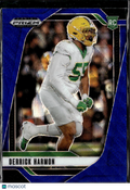 Derrick Harmon 2025 Panini Prizm Draft Picks Blue /299 Oregon Ducks