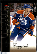 Drake Caggiula 2017 Fleer Ultra Showcase Hockey Rookies /599 Edmonton Oilers