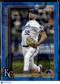 Michael Wacha 2025 Topps Chrome Blue Refractor /150 Kansas City Royals