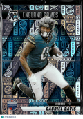 Gabriel Davis 2025 Mosaic Panini Logo Prizm /149 Jacksonville Jaguars