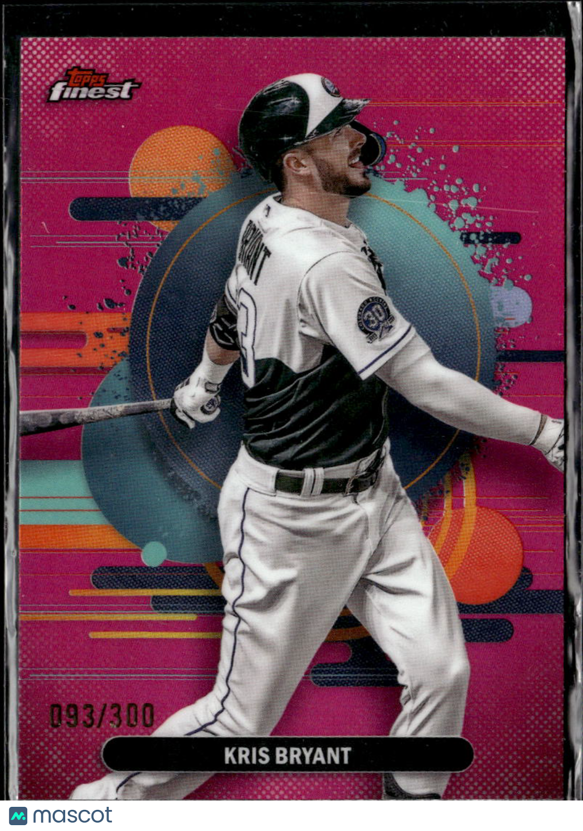 Kris Bryant 2025 Topps Finest Pink /300 Colorado Rockies