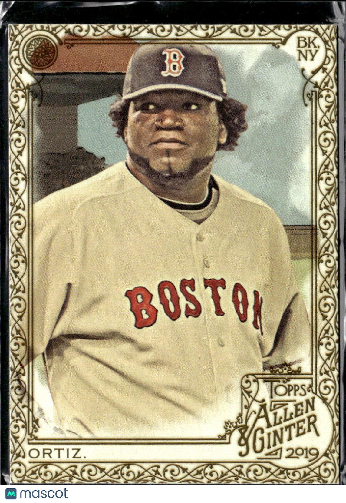 David Ortiz 2019 Topps Allen & Ginter GOLD Foil Boston Red Sox
