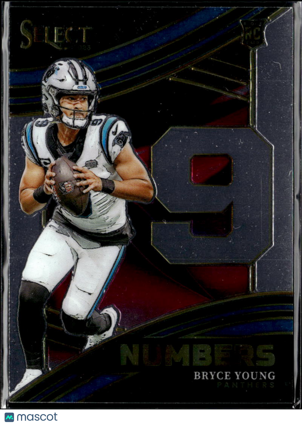 Bryce Young 2024 Select Numbers RC Rookie Carolina Panthers
