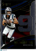 Bryce Young 2024 Select Numbers RC Rookie Carolina Panthers
