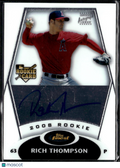 Rich Thompson 2008 Topps Finest Auto Autograph RC Los Angeles Angels