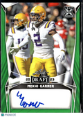 Mekhi Garner 2023 Leaf Draft RC Auto Autograph LSU Tigers