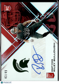 Riley Bullough 2017 Elite Auto Autograph RC /49 Michigan State Spartans
