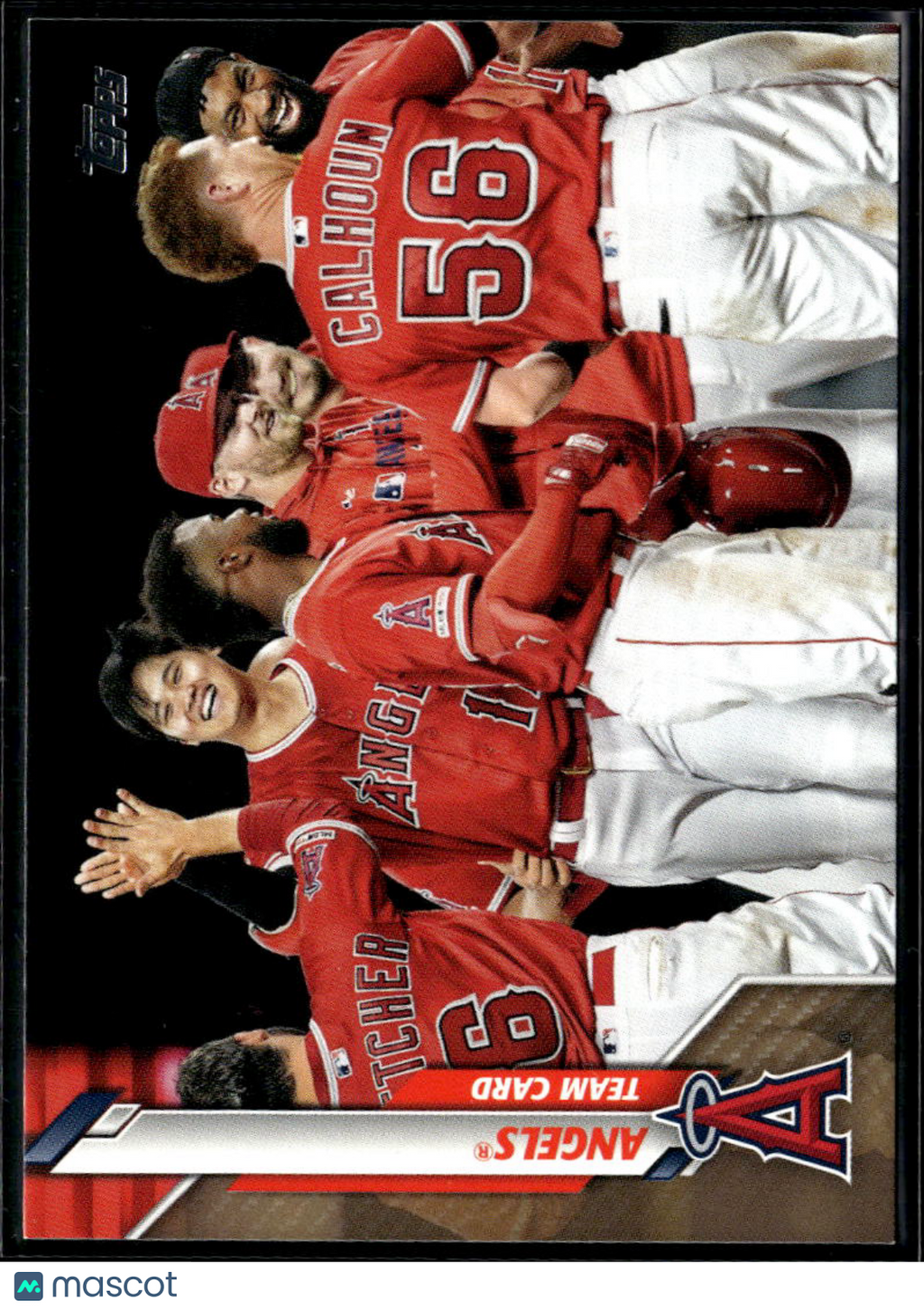 Shohei Ohtani 2020 Topps Team Card GOLD 139/2020 Gold Los Angeles Angels