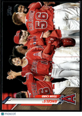 Shohei Ohtani 2020 Topps Team Card GOLD 139/2020 Gold Los Angeles Angels