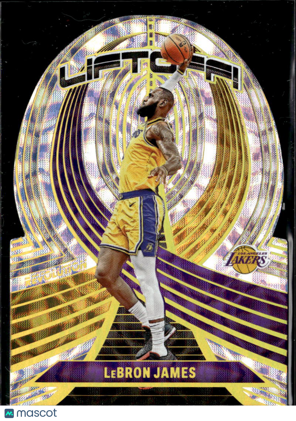 LeBron James 2022-23 Revolution Liftoff! Asia GOLD 9/10 Los Angeles Lakers