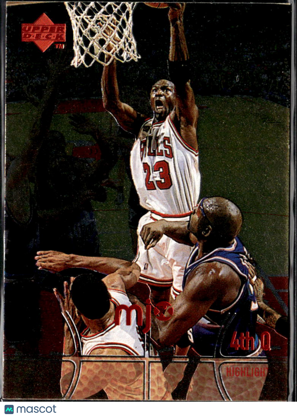 Michael Jordan 1998 Upper Deck Black Diamond #123 Chicago Bulls