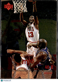 Michael Jordan 1998 Upper Deck Black Diamond #123 Chicago Bulls