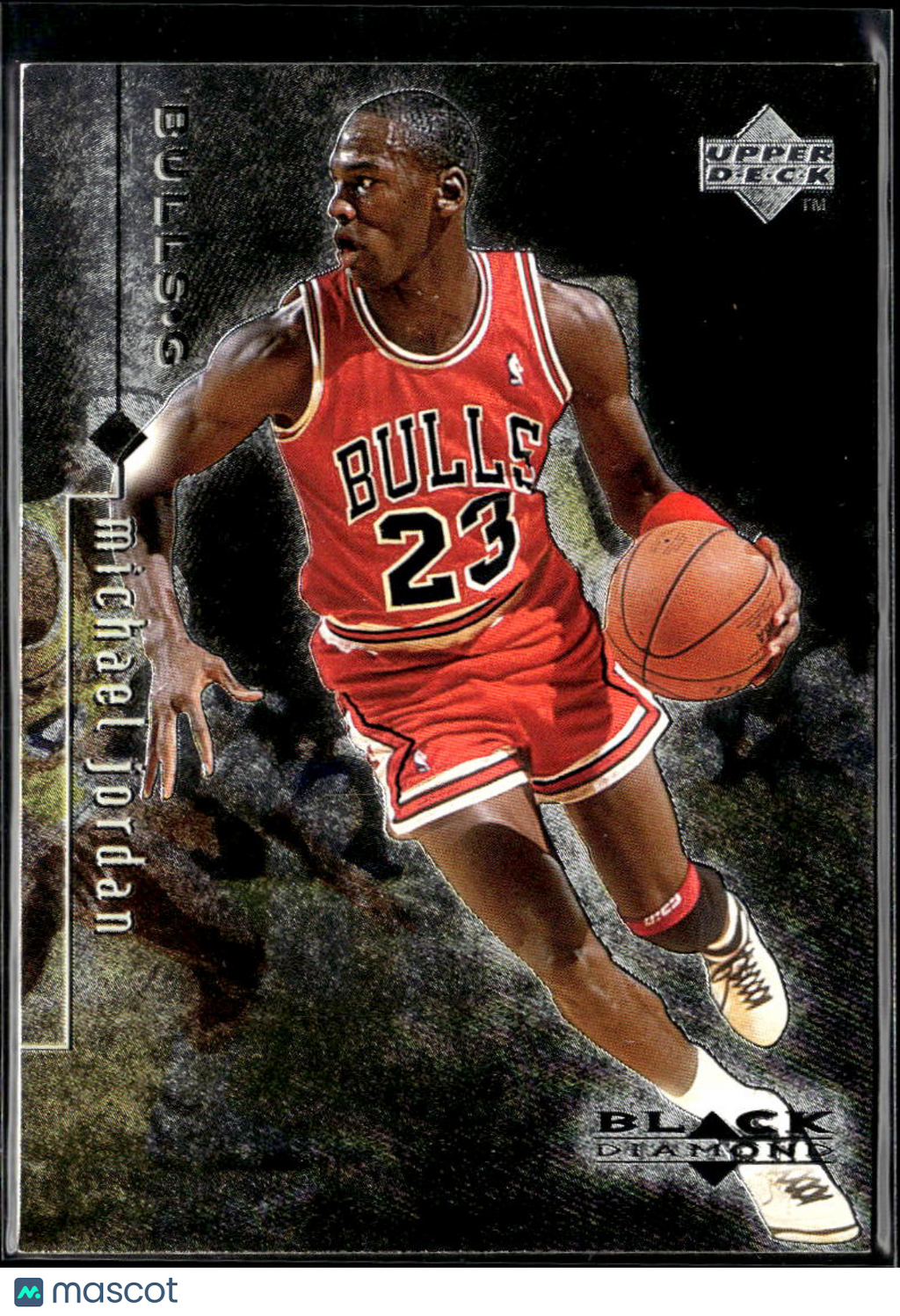 Michael Jordan 1986 Upper Deck Black Diamond #3 Chicago Bulls