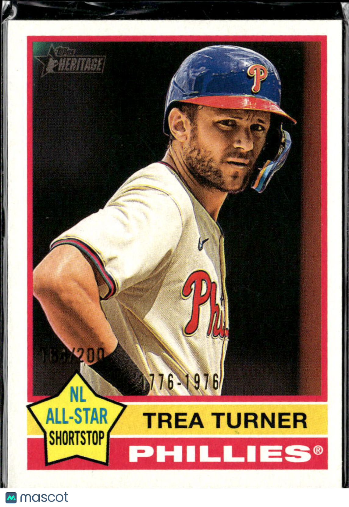 Trea Turner 2013 Topps Heritage 164/200 Philadelphia Phillies