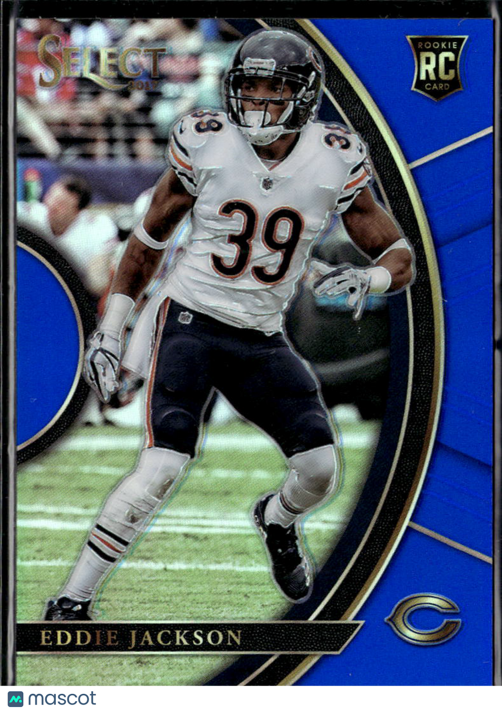 Eddie Jackson 2017 Select RC Blue Prizm Rookie 27/149 Chicago Bears