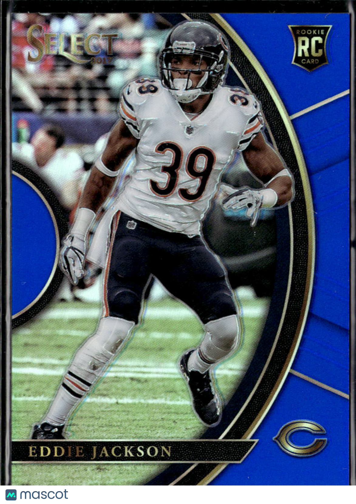Eddie Jackson 2017 Select RC Blue Prizm Rookie 27/149 Chicago Bears