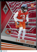 Eddie Jackson 2017 Panini Phoenix Pink RC 170/199 Chicago Bears