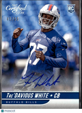 Tre'Davious White 2017 Certified Cuts Auto Autograph RC 41/99 Buffalo Bills