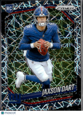 Jaxson Dart 2025 Prizm Lazer Prizm Rookie RC #332 New York Giants