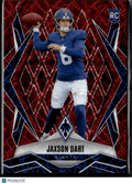 Jaxson Dart 2025 Phoenix Red Lazer Rookie RC 181/199 Ole Miss Rebels