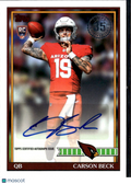 Carson Beck 2026 Topps Flagship '91 Auto Autograph RC Arizona Cardinals