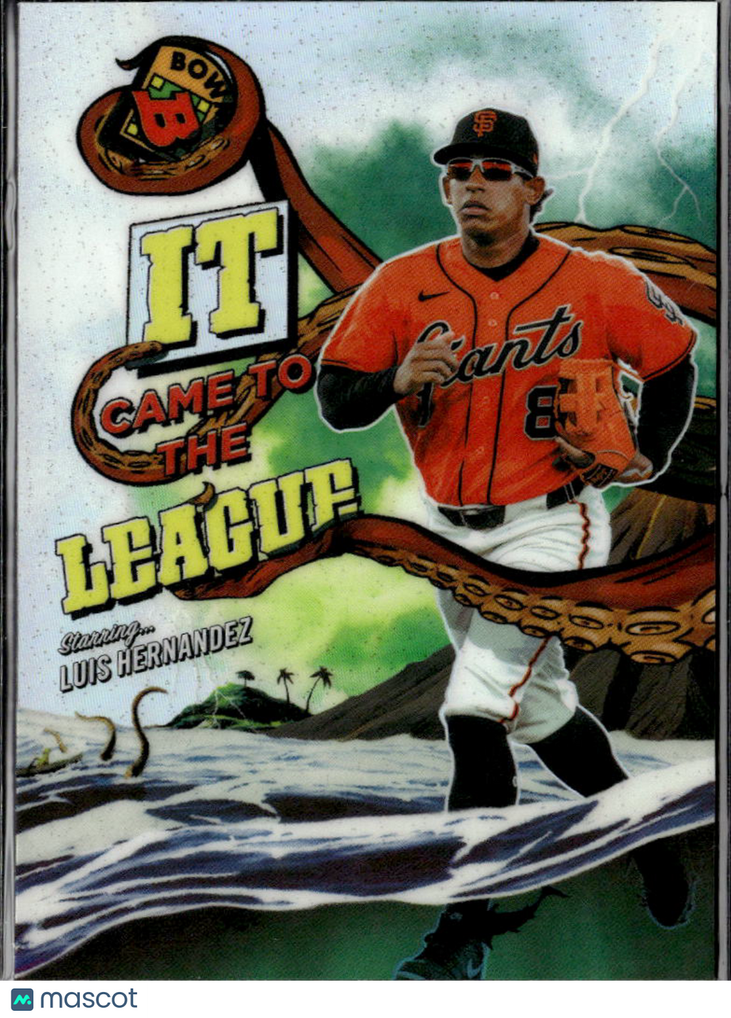 Luis Hernandez 2026 Bowman Chrome It Came to the League San Francisco Giants