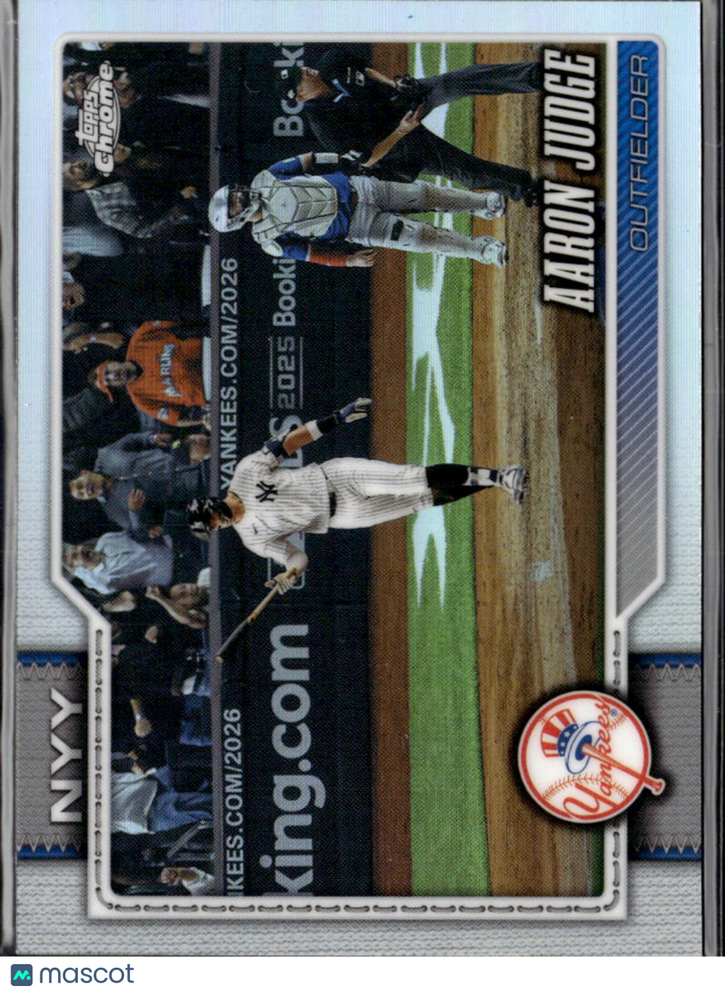 Aaron Judge 2026 Topps Chrome Image Variation SSP New York Yankees