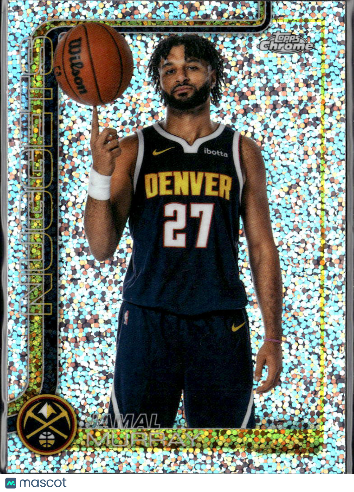 Jamal Murray 2026 Topps Chrome Image Refractor SSP Denver Nuggets