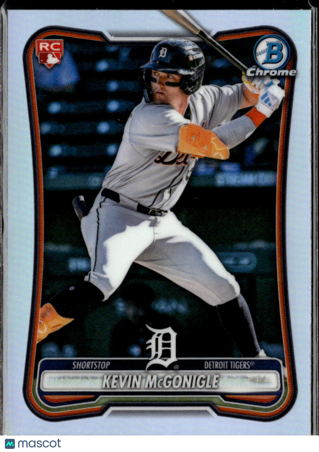 Kevin McGonigle 2026 Bowman Chrome RED Rookie Refractor RC Detroit Tigers