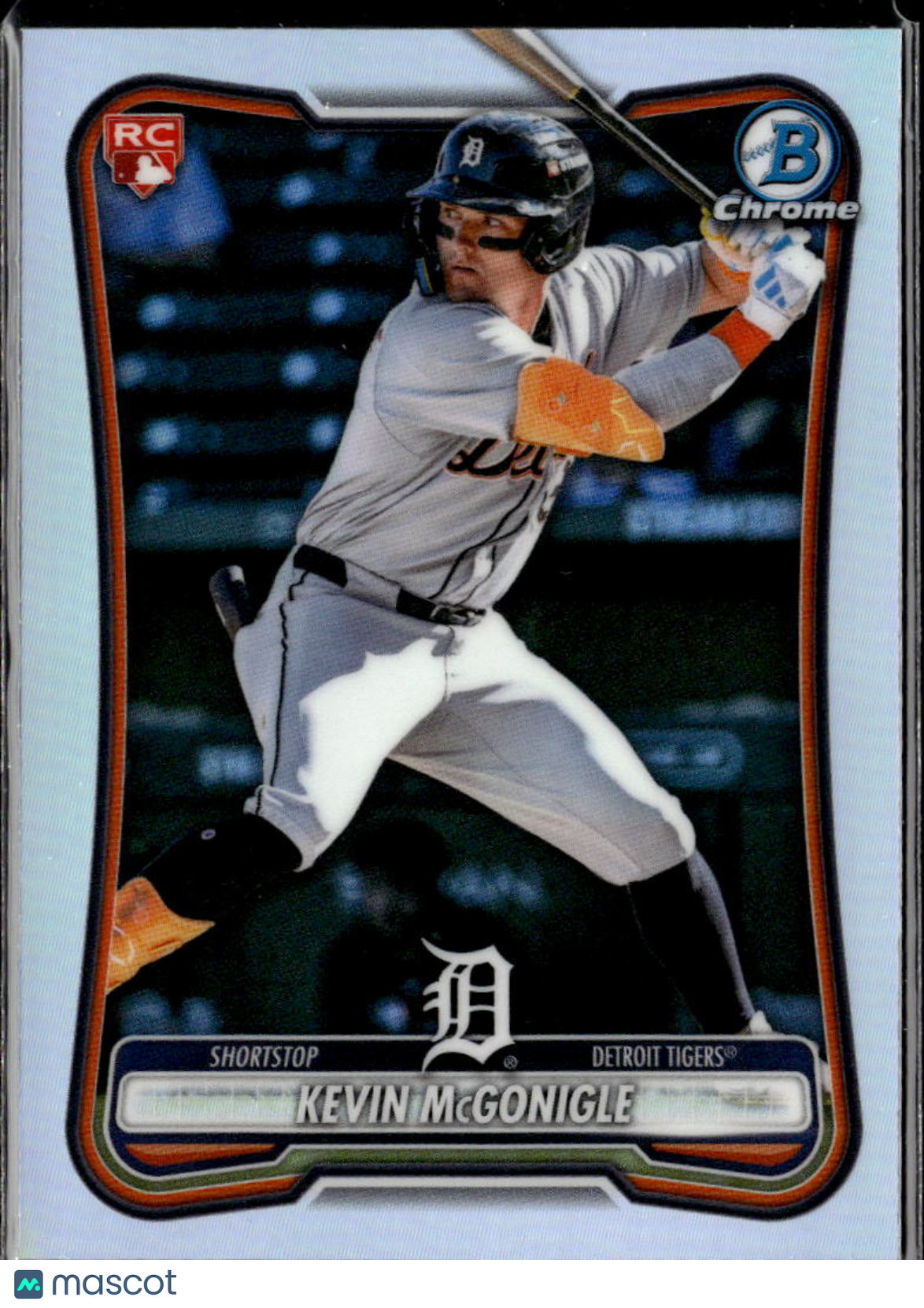 Kevin McGonigle 2026 Bowman Chrome RED Rookie Refractor RC Detroit Tigers