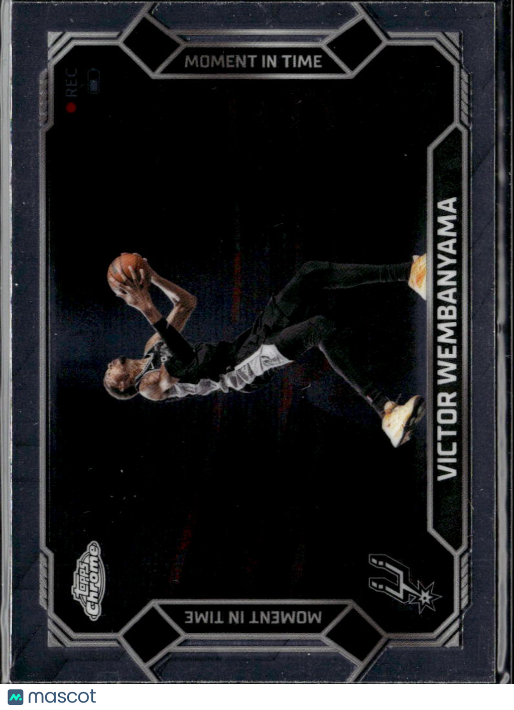 Victor Wembanyama 2026 Topps Chrome Moment in Time San Antonio Spurs
