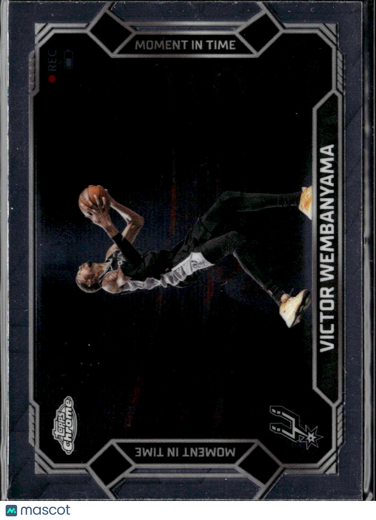 Victor Wembanyama 2026 Topps Chrome Moment in Time San Antonio Spurs