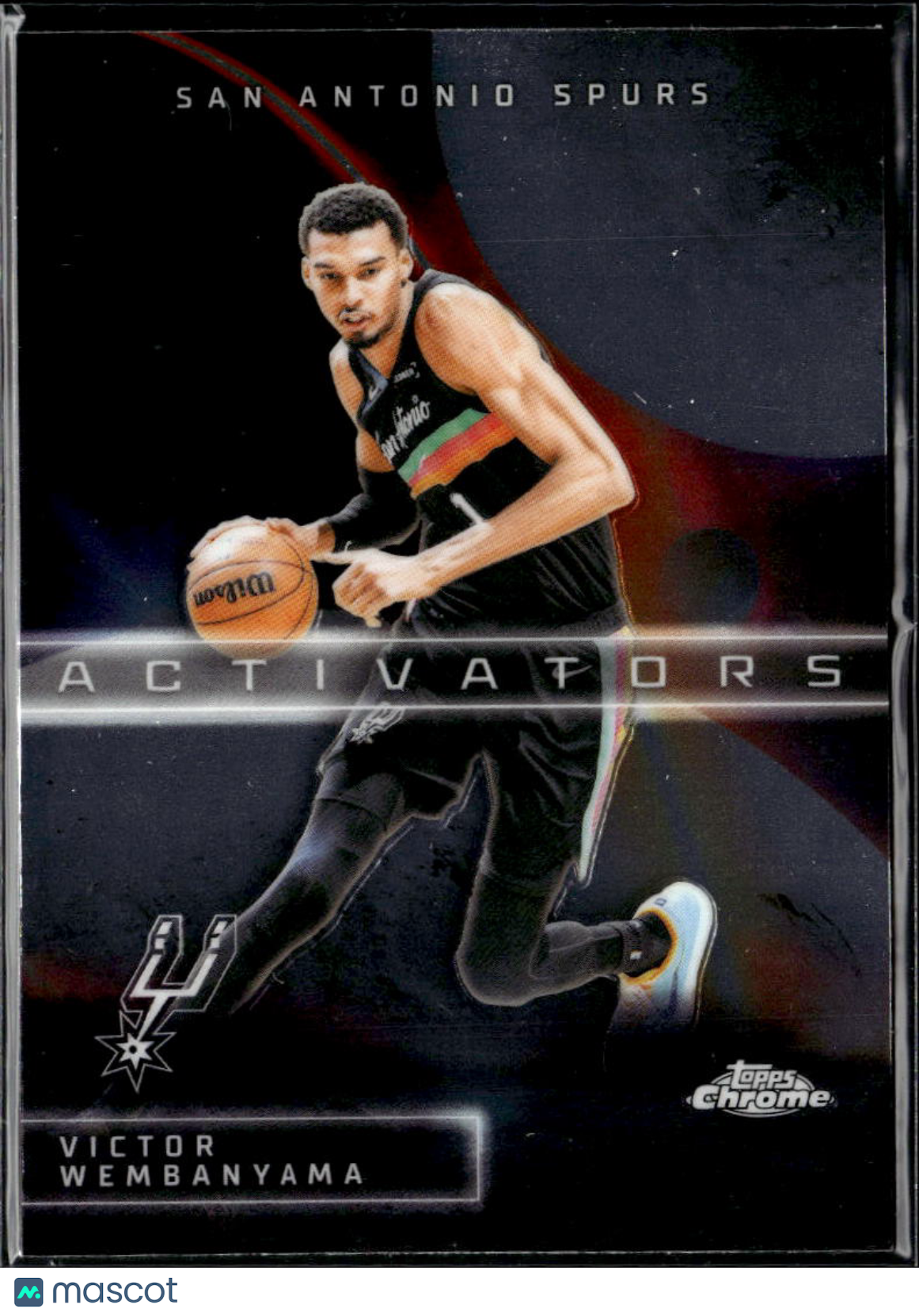 Victor Wembanyama 2026 Topps Chrome Activators San Antonio Spurs