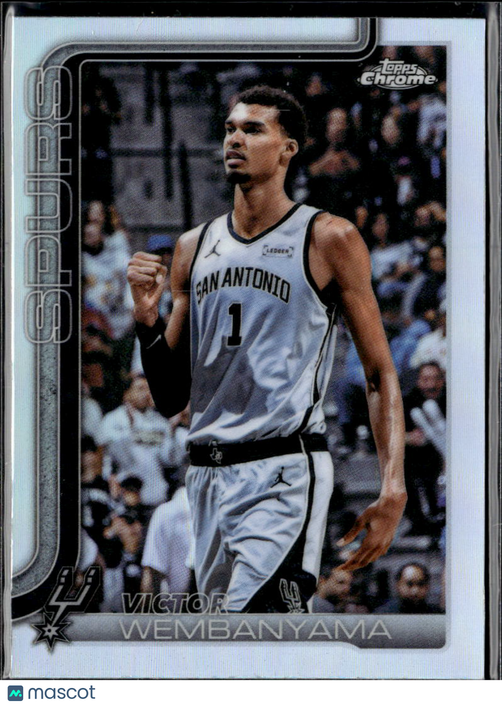 Victor Wembanyama 2026 Topps Chrome Update Refractor San Antonio Spurs