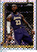 LeBron James 2026 Topps Chrome Update X-Fractor #1 Los Angeles Lakers