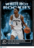 Victor Wembanyama 2023-24 Optic White Hot Rookies RC San Antonio Spurs