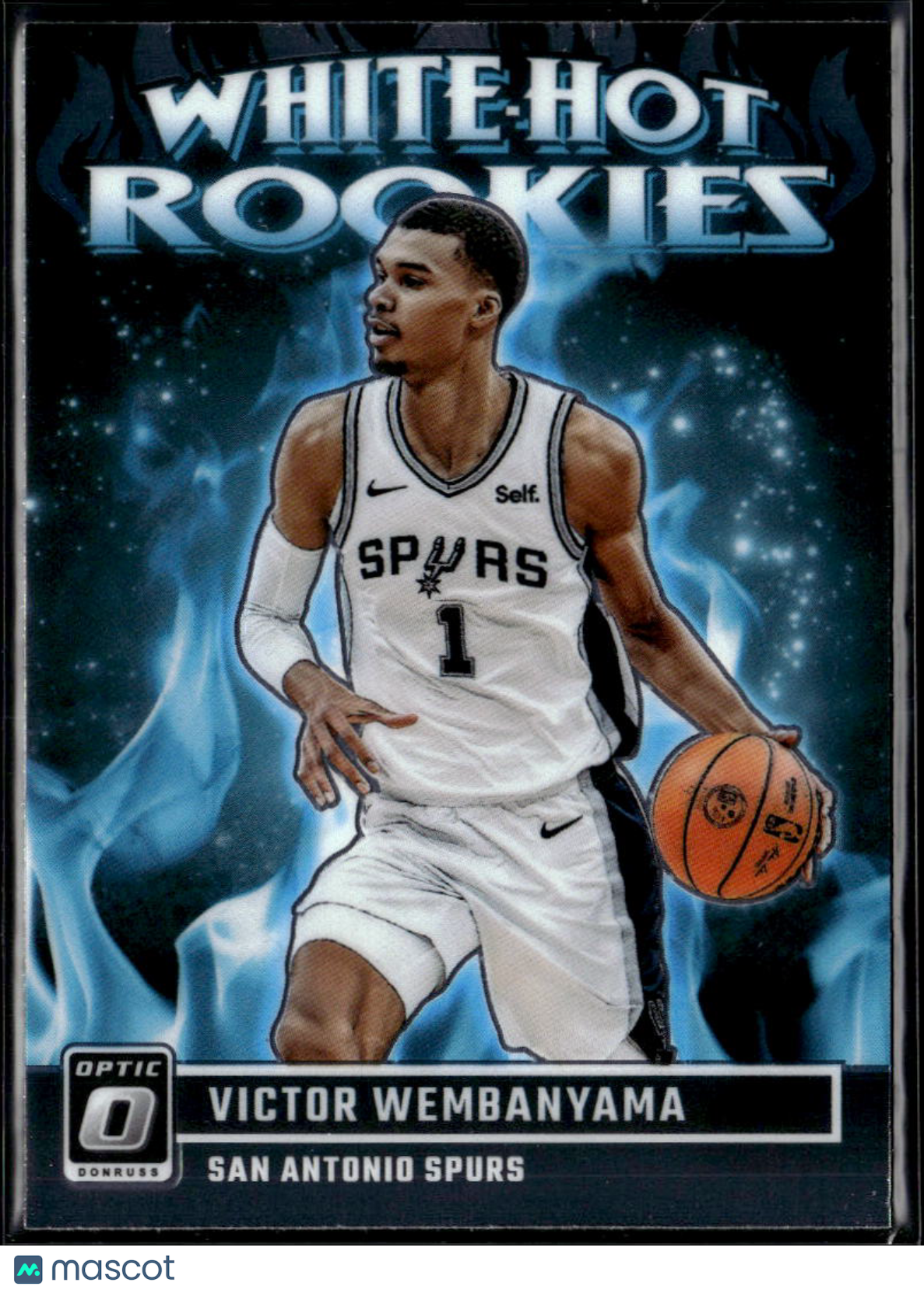 Victor Wembanyama 2023-24 Optic White Hot Rookies RC San Antonio Spurs