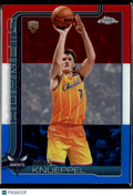 Kon Knueppel 2026 Topps Chrome Update Red White Blue RC Charlotte Hornets