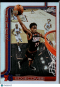 VJ Edgecombe 2026 Topps Chrome Update Rookie RC Refractor Philadelphia 76ers