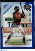 Bryce Eldridge 2024 Prospect Edition Prizm Blue /149 San Francisco Giants